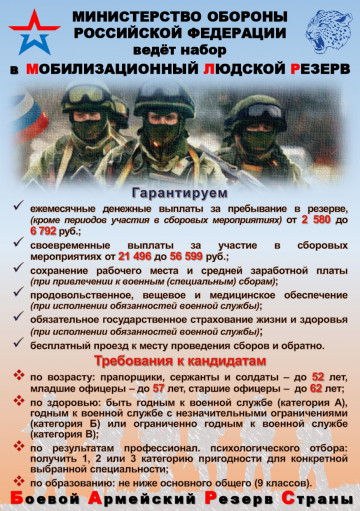 Мобилизационный людской ресурс